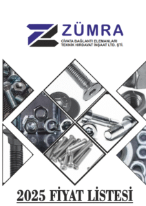 zümra civata katalog fotoğrafı